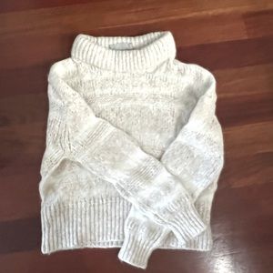 Oatmeal color Everlane sweater
